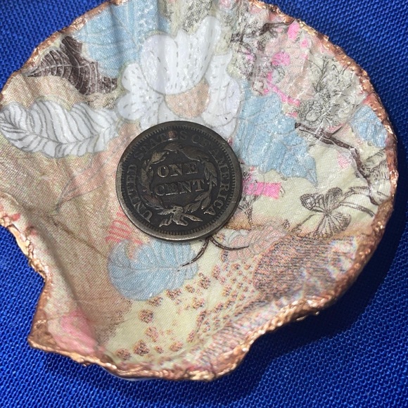 1851 Braided Hair Large Cent US Type Coin - Very Fine - Coin. - Picture 3 of 3